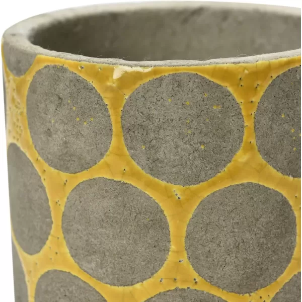 Creative CoOp TerraCotta Planter with Wax Relief DotsPrimary