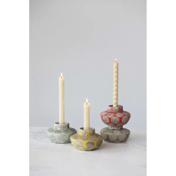 Creative CoOp TerraCotta Planter with Wax Relief DotsPrimary