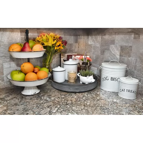Creative CoOp White Ceramic Pig Shaped Bowl725L x 45W x 35H