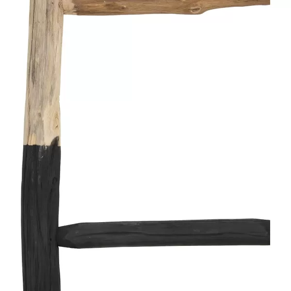 Creative Coop EC0244 Dipped Decorative Wood Ladder BlackBlack