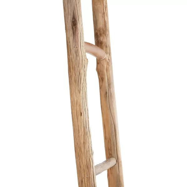 Creative Coop EC0244 Dipped Decorative Wood Ladder BlackWhite
