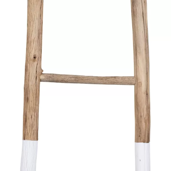 Creative Coop EC0244 Dipped Decorative Wood Ladder BlackWhite