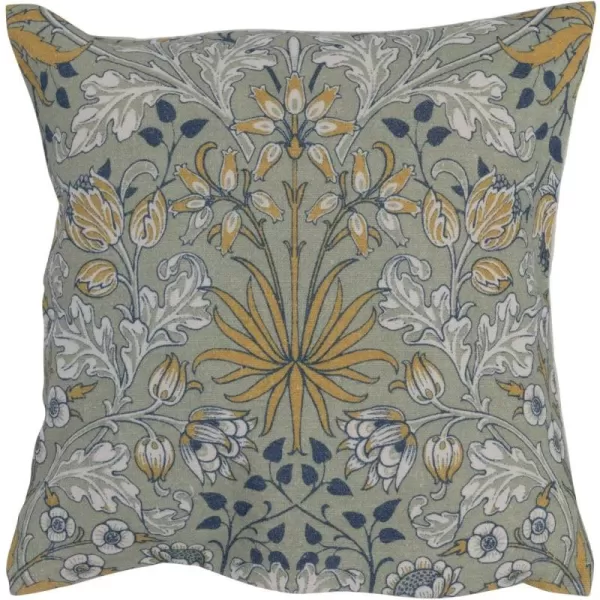 Creative CoOp Cotton Floral Pattern Pillow 16quot L x 16quot W x 2quot H MulticolorMulticolor