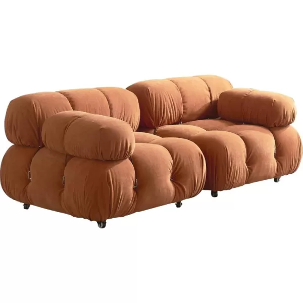 Creative CoOp Mimosa Modular Bread Sofas GreyRust