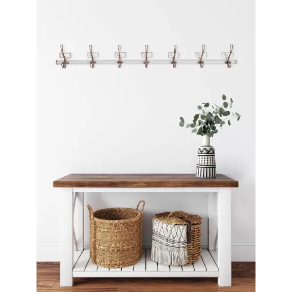 Creative CoOp 7 Numbered Wall Hooks on RodGray