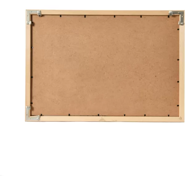 Creative CoOp Abstract Embroidery in Wood Frame Wall Art Multi