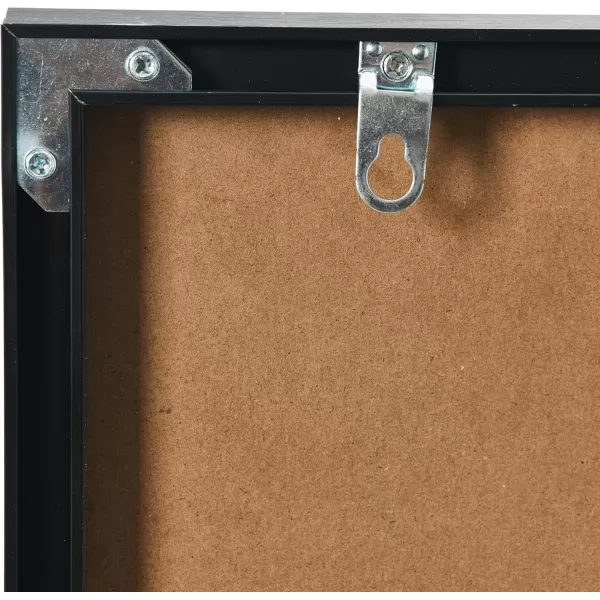 Creative CoOp Abstract Print with Black Metal Frame