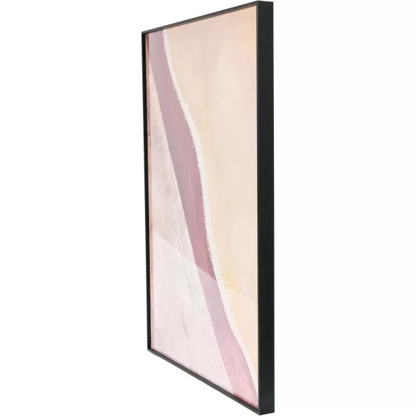 Creative CoOp Abstract Print with Black Metal Frame
