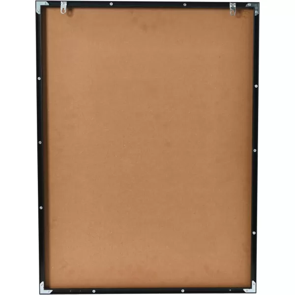Creative CoOp Abstract Print with Black Metal Frame