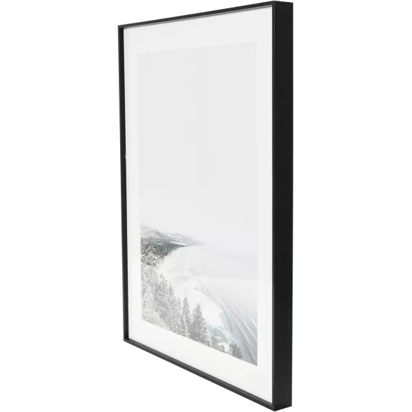 Creative CoOp Coastline Photo Print with Black Metal Frame