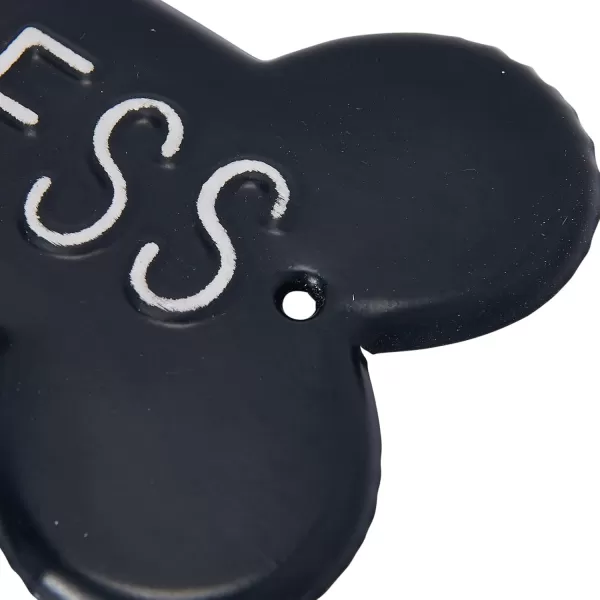 Creative CoOp Decorative Iron quotDog Blessquot Wall SignBlack