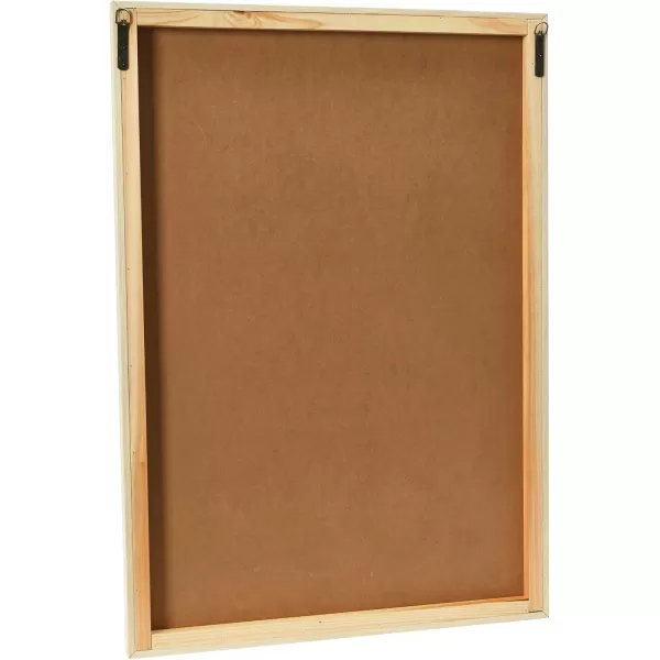 Creative CoOp Floral Prints with Solid Wood Frame Set of 2