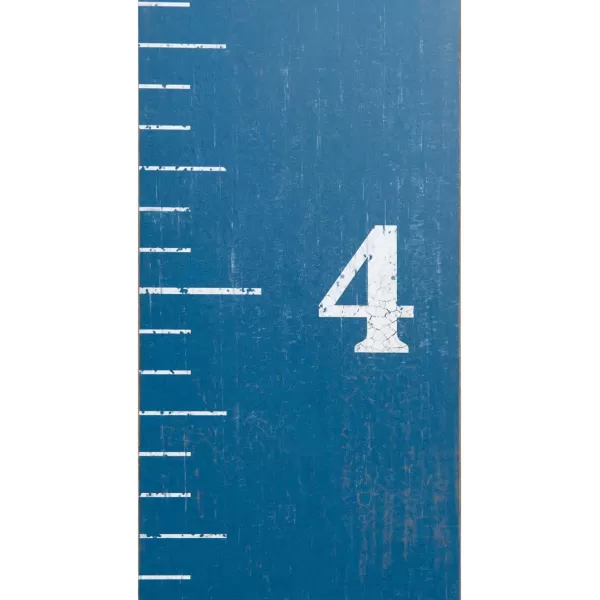 Creative CoOp Growth Chart Ruler Dcor Wall Art Pink 075quot x 6600quotBlue
