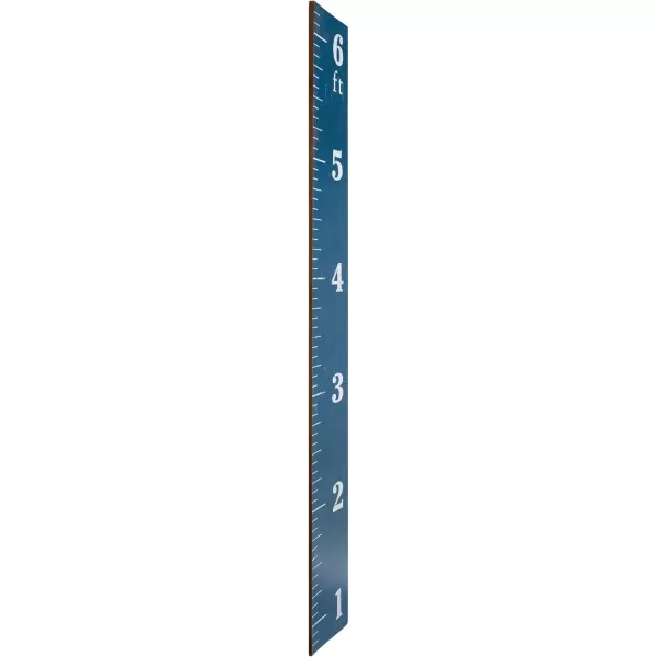 Creative CoOp Growth Chart Ruler Dcor Wall Art Pink 075quot x 6600quotBlue