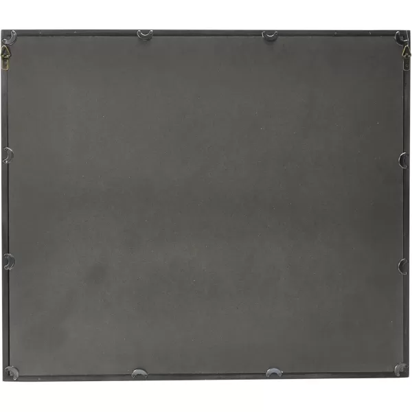 Creative CoOp Horse Print with Wood FrameBlack with Markings