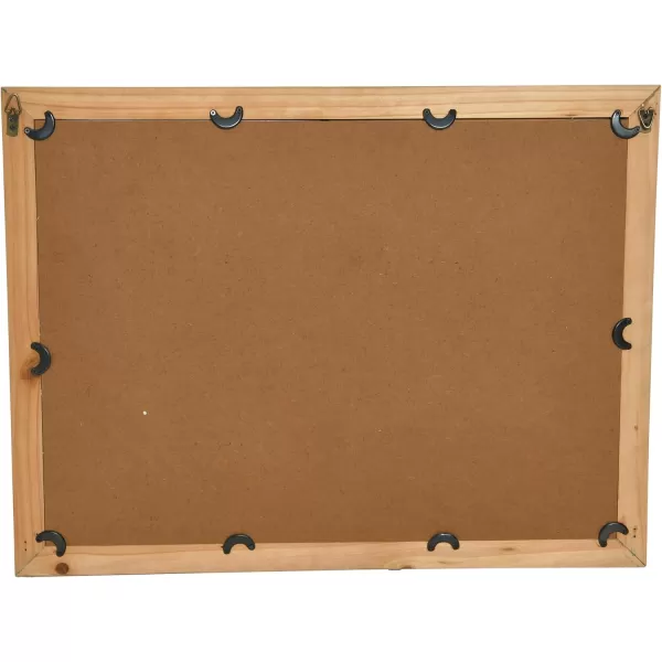 Creative CoOp Nautical Wall Art with Gold Wood Frame and Glass CoverGold Frame