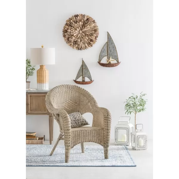 Creative CoOp Round Driftwood Wall Dcor