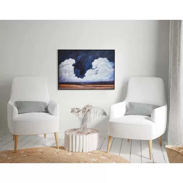 Creative CoOp Shoreline Landscape in Metal Frame