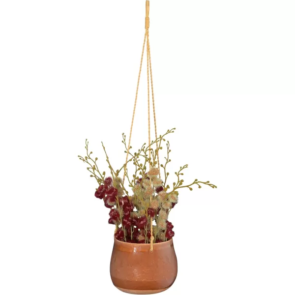 Creative CoOp Straw ampamp Jute Planter Natural