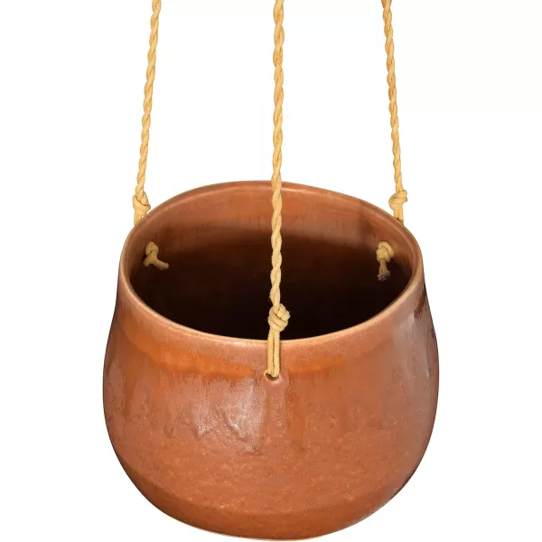 Creative CoOp Straw ampamp Jute Planter Natural