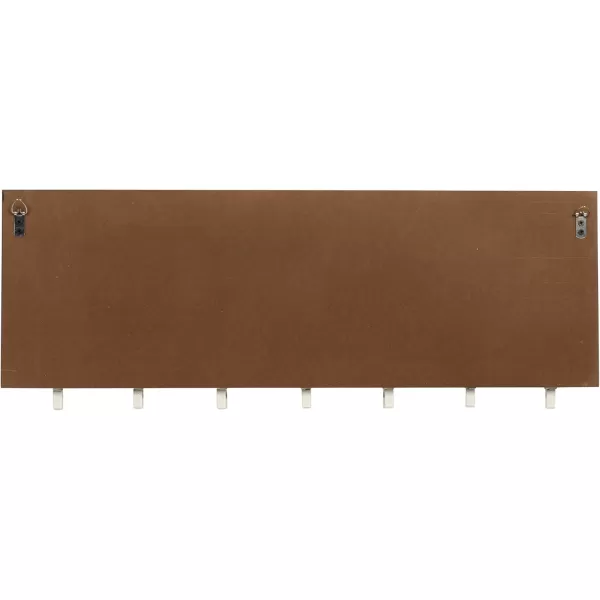 Creative CoOp quotLost Socks Wall Memo Board with 7 Clothespins Black