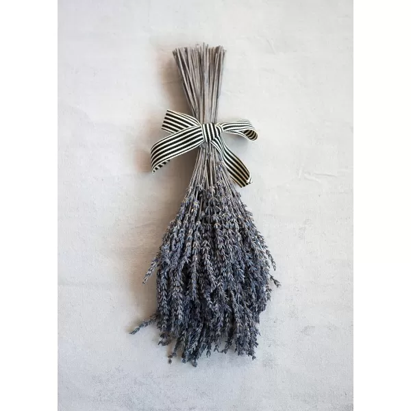 Dried Natural Lavender Wreath in BoxBunch