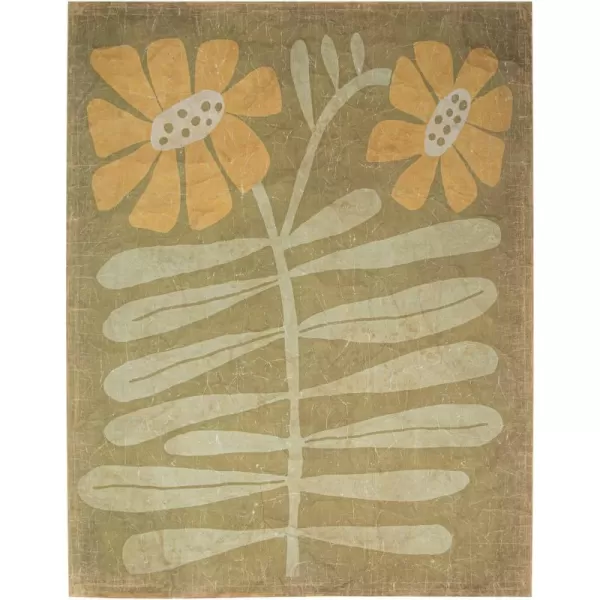 Creative CoOp Floral Multicolor Wall Decorator Paper 48quot L x 0quot W x 60quot HMulticolor