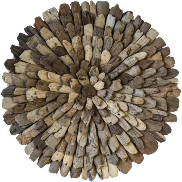 Creative CoOp Round Driftwood Wall Dcor