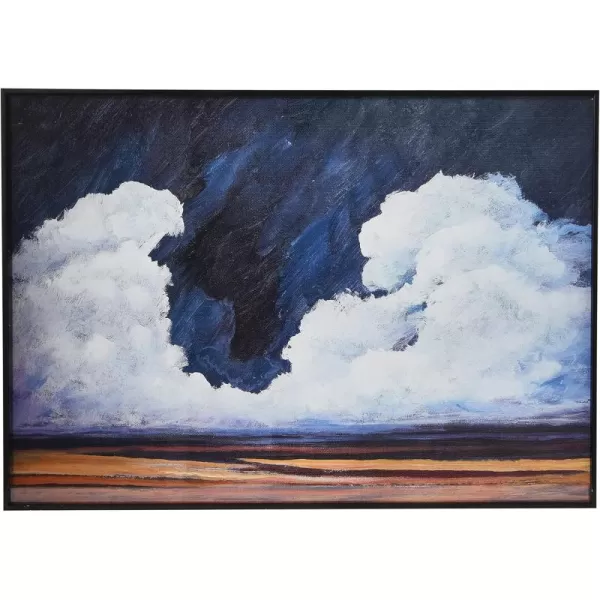 Creative CoOp Shoreline Landscape in Metal Frame