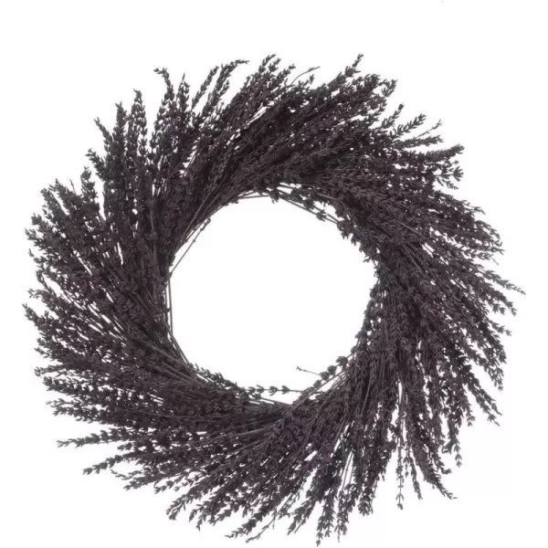 Dried Natural Lavender Wreath in BoxWreth