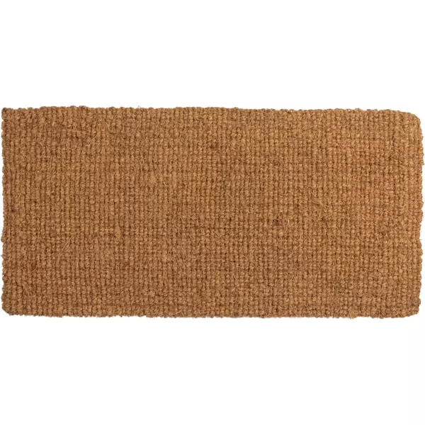 BonjourAu Revoir Rectangle Coir Doormat
