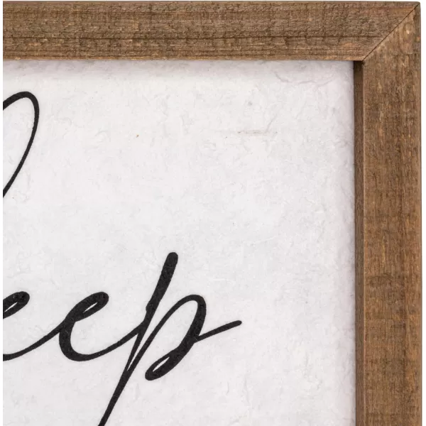 Creative CoOp 50 Inches Wood Framed Textured Dcor Give It to God Text Design Multicolor Wall Art Natural