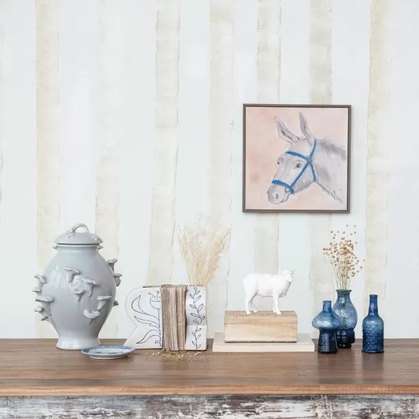 Creative CoOp Donkey Wall Art Multicolor