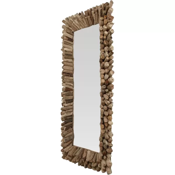 Creative CoOp Large Rectangle Driftwood Framed MirrorRectangular