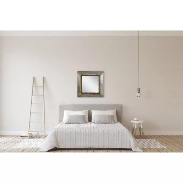 Creative CoOp Square Metal Framed Mirror