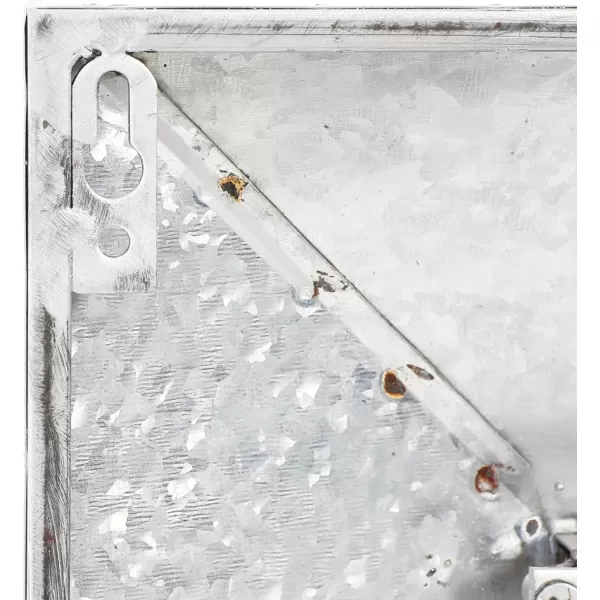 Creative CoOp Square Metal Framed Mirror