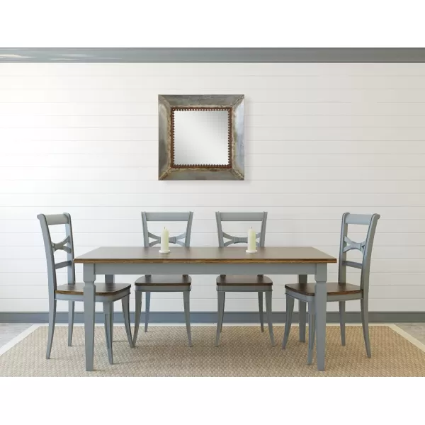 Creative CoOp Square Metal Framed Mirror