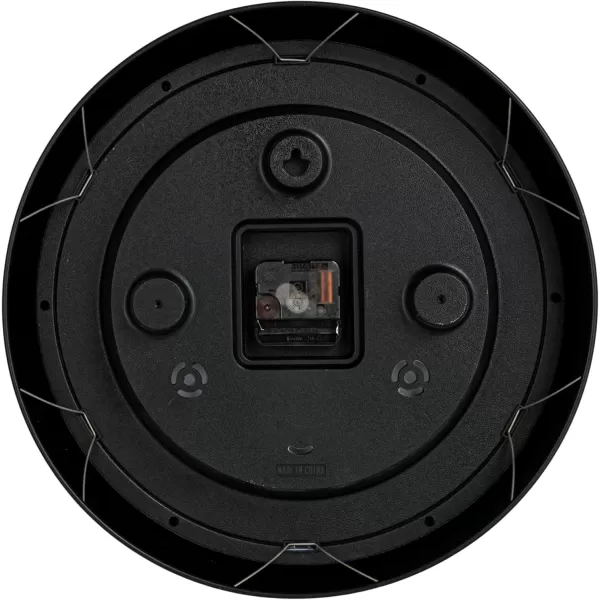 Creative CoOp Timeless Contrast Round Wall Clock Black and White