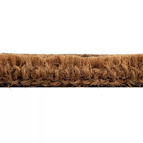 Creative CoOp quotHey Yall Natural Coir Doormat