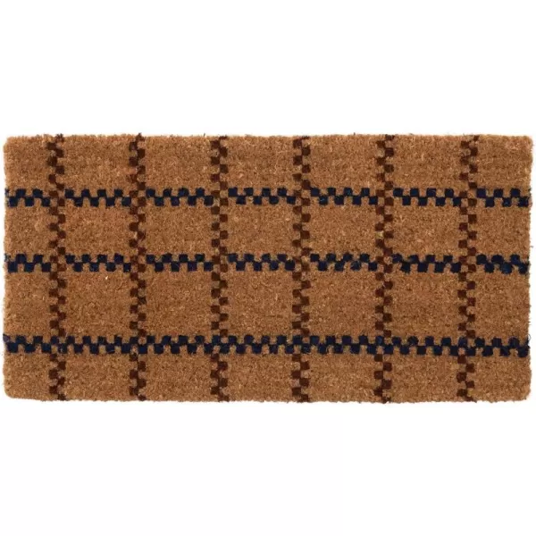 Creative CoOp Natural Coir Doormat 32quot L x 16quot W x 1quot H