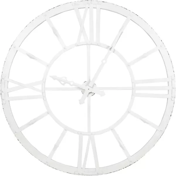Creative CoOp Round Metal Wall Clocks BlackWhite