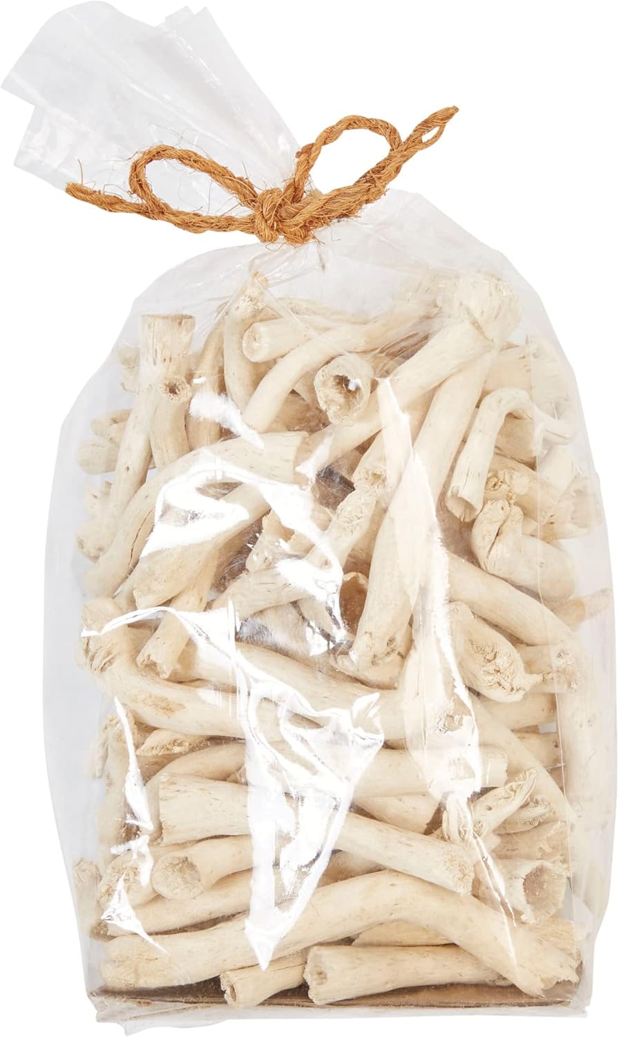 Creative CoOp Approximately 3quot H Handmade Dried Natural Leaf Bag Contains 13 Pieces Palm Lead Artichoke OffWhite CountCauliflower Root