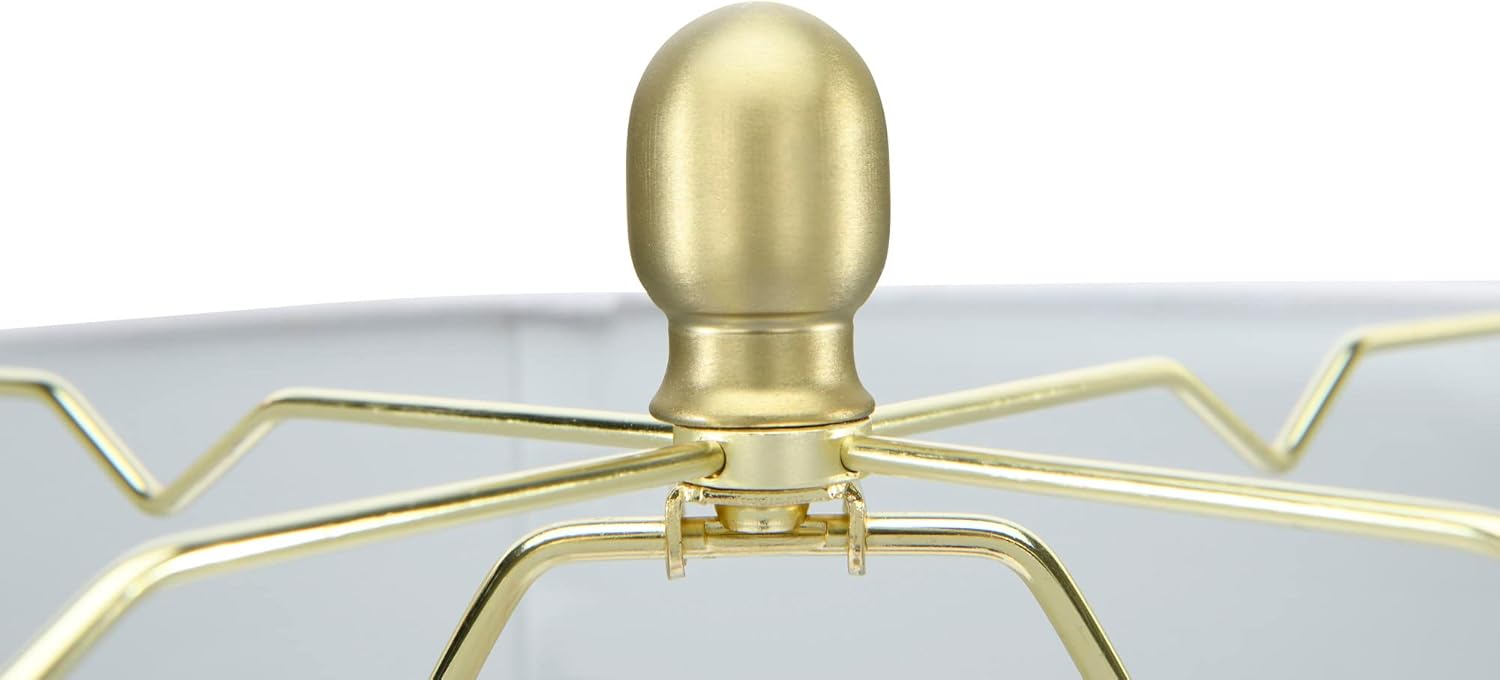 Creative CoOp Metal Candlestick Electroplating Finish Table Lamp GoldGold