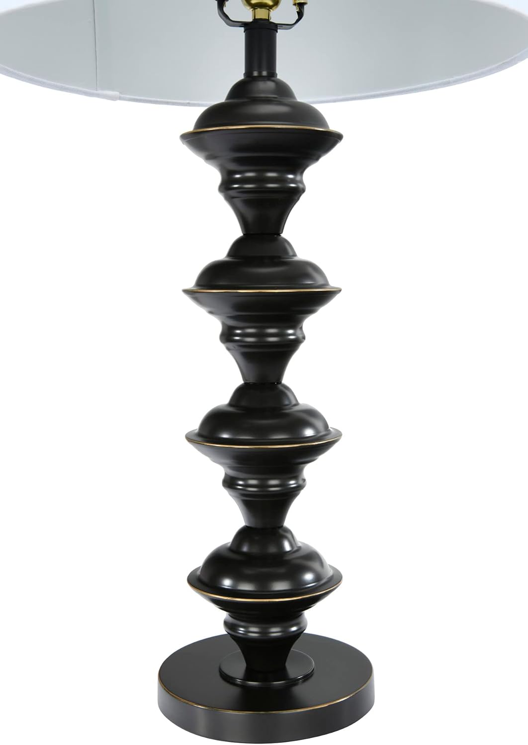 Creative CoOp Metal Candlestick Electroplating Finish Table Lamp GoldOilRubbed Bronze