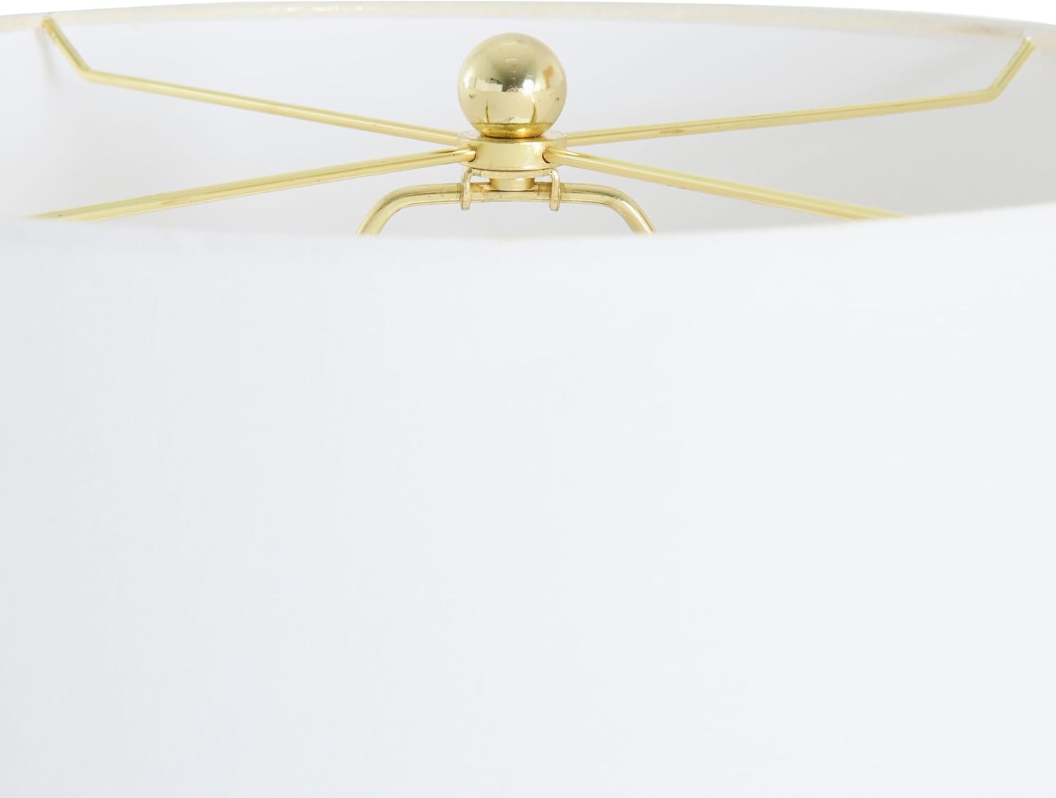 Creative CoOp Mid Century Modern Tripod Wood Floor Lamp with Linen Shade Natural and CreamNatural