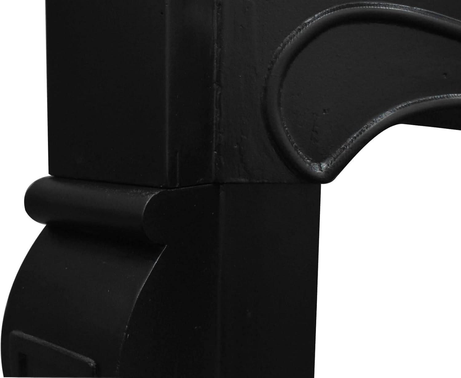 Creative CoOp Victorian Fireplace Mantel WhiteBlack