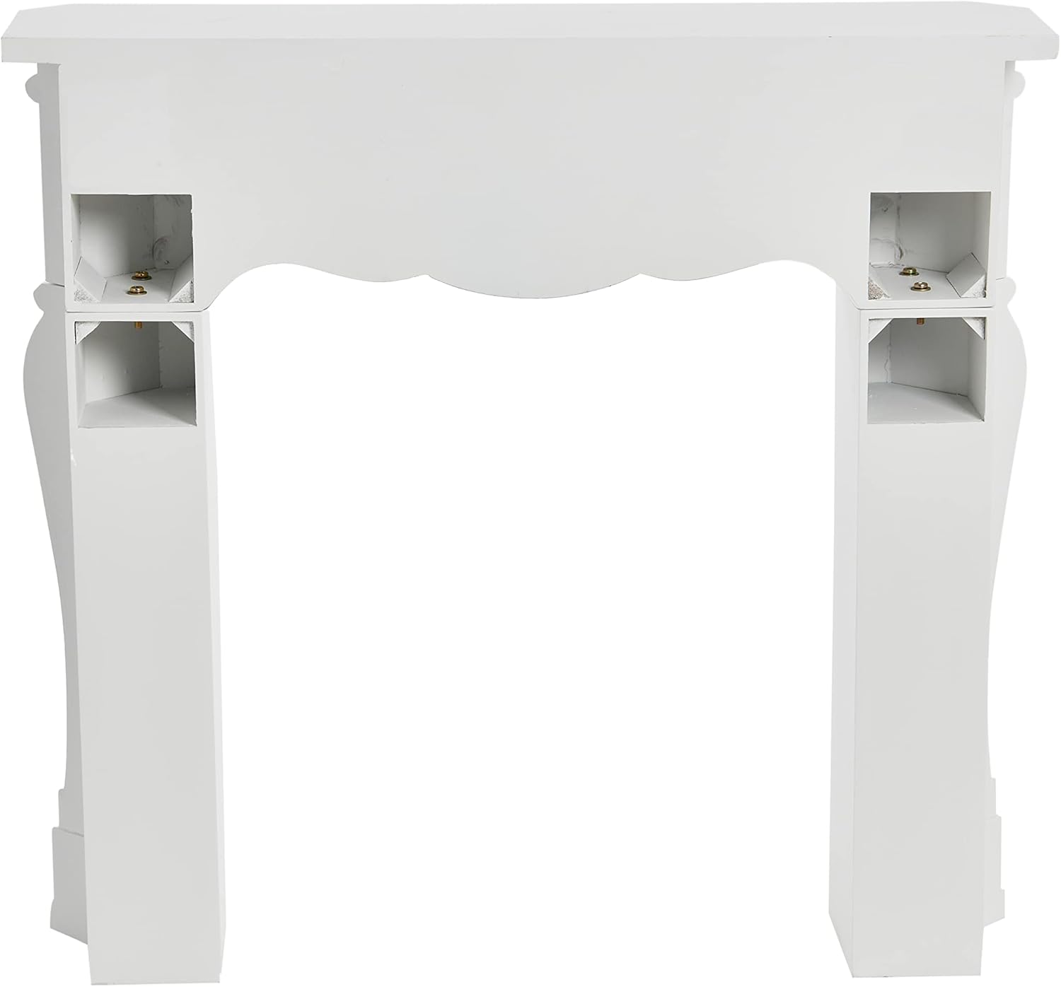 Creative CoOp Victorian Fireplace Mantel WhiteWhite
