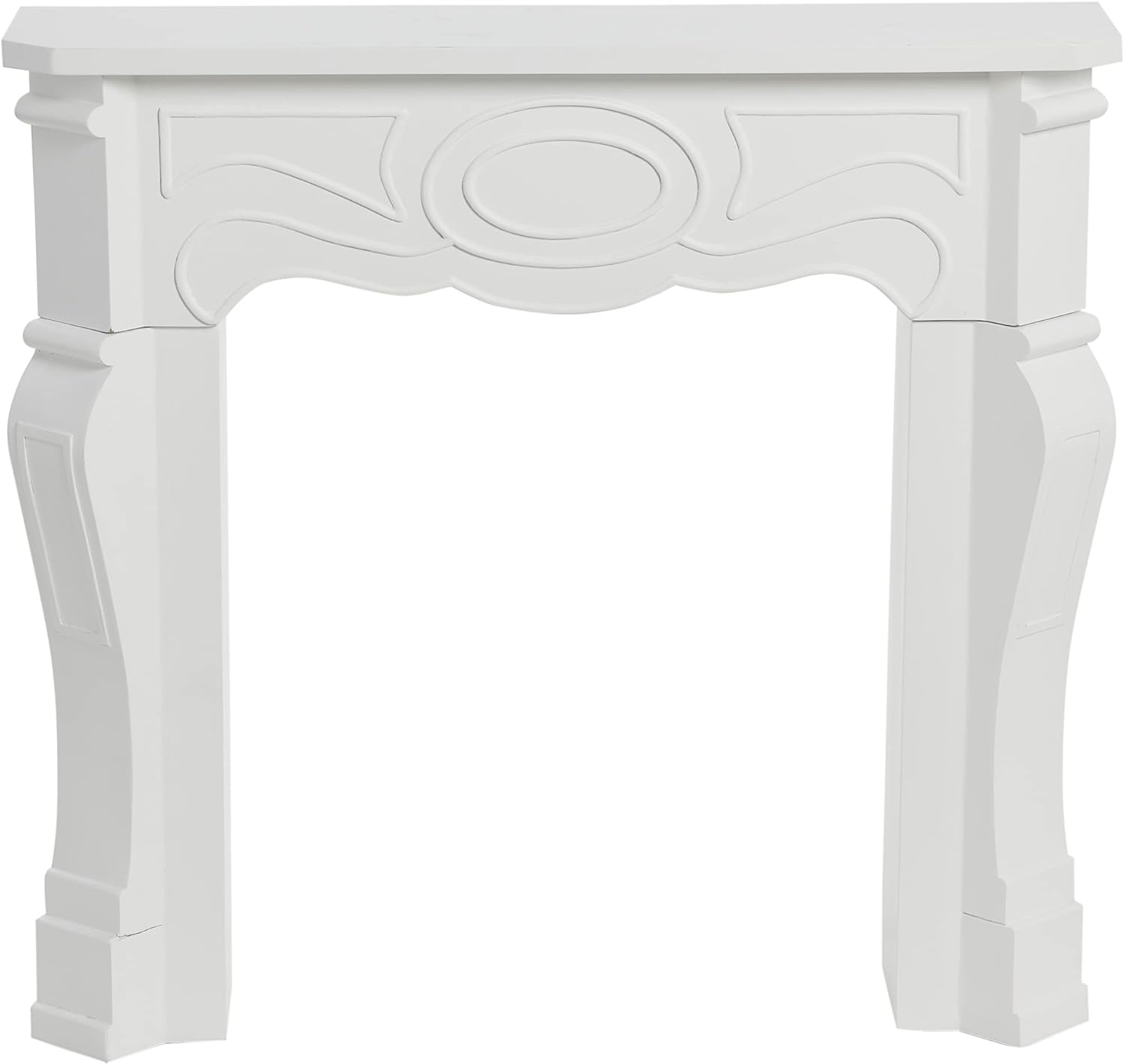 Creative CoOp Victorian Fireplace Mantel WhiteWhite