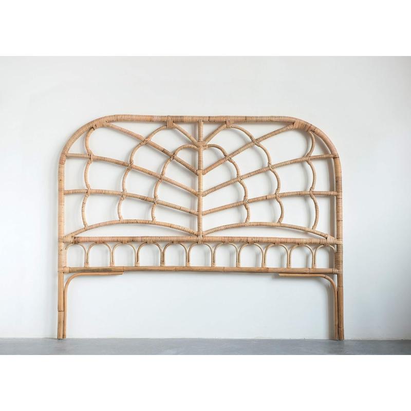 Creative CoOp King Rattan HeadboardNatural