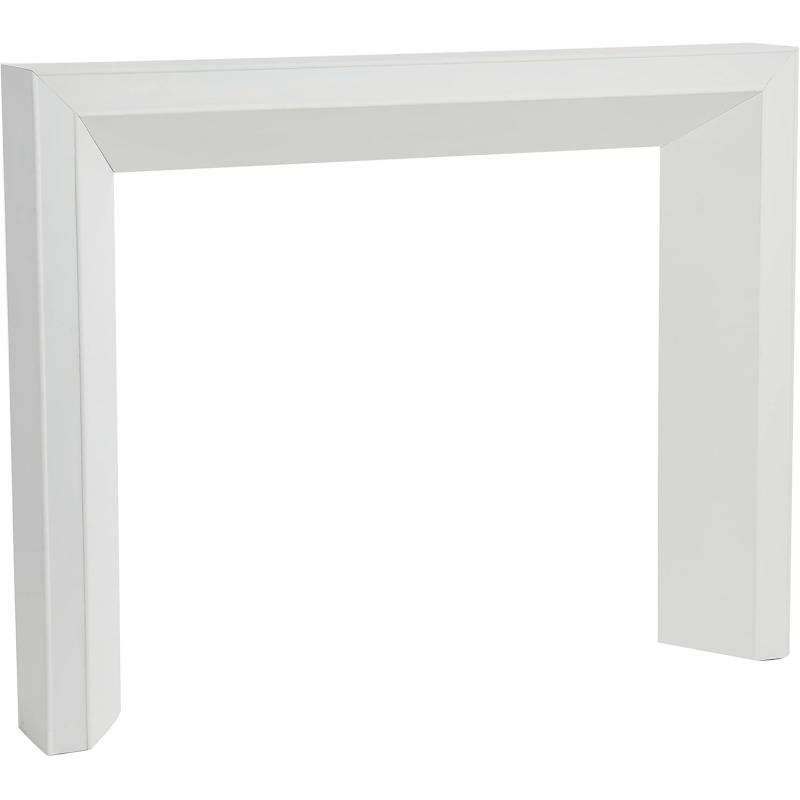 Creative CoOp Modern Fireplace Mantel WhiteWhite